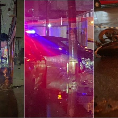 Mototaxista morre após batida entre carro e moto em Salvador; noivo de blogueira estaria envolvido no acidente